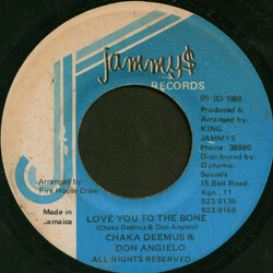Chaka Demus / Don Angelo Love You To The Bone USED VINYL 7INCH 45 RPM