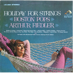 The Boston Pops Orchestra / Arthur Fiedler Holiday For Strings Vinyl LP USED