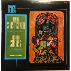 Dmitri Shostakovich / Richard Strauss / Harvey Shapiro / Jascha Zayde Sonata For Cello And Piano Op. 40 / Sonata For Cello And Piano In F Major, Op. 6