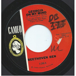 Beethoven Ben Georgia On My Mind USED VINYL 7INCH 45 RPM PROMO