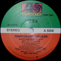 Telex Temporary Chicken VINYL 12" USED