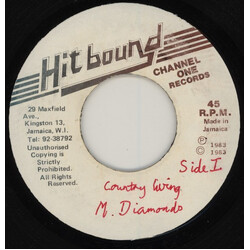 The Mighty Diamonds Country Living USED VINYL 7INCH 45 RPM