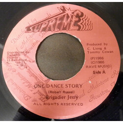 Brigadier Jerry One Dance Story USED VINYL 7INCH 45 RPM