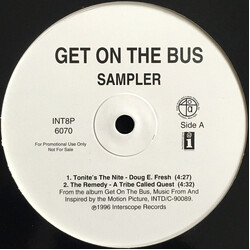Various Get On The Bus USED VINYL 12INCH SAMPLER PROMO