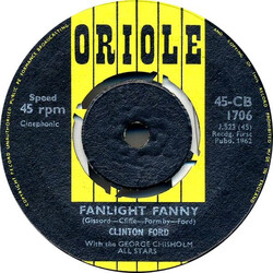 Clinton Ford Fanlight Fanny USED VINYL 7INCH 45 RPM SINGLE