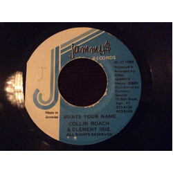 Colin Roach / Clement Irie Whats Your Name USED VINYL 7INCH 45 RPM