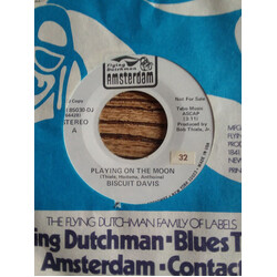 Biscuit Davis Playing On The Moon / Susan USED VINYL 7INCH 45 RPM SINGLE PROMO STEREO