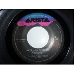 The Alan Parsons Project Days Are Numbers (The Traveller) USED VINYL 7INCH 45 RPM MISPRESS