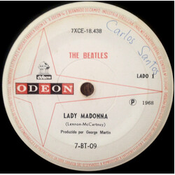 The Beatles Lady Madonna USED VINYL 7INCH 33 S RPM SINGLE