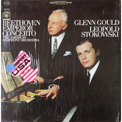 Ludwig van Beethoven / Glenn Gould / Leopold Stokowski / The American Symphony Orchestra Emperor Concerto Vinyl LP USED