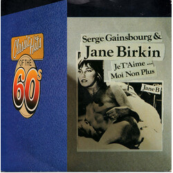 Serge Gainsbourg / Jane Birkin Je T'aime... Moi Non Plus USED VINYL 7INCH 45 RPM SINGLE REISSUE