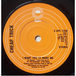 Cheap Trick I Want You To Want Me Vinyl 7" USED