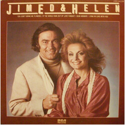 Jim Ed Brown & Helen Cornelius You Don't Bring Me Flowers Vinyl LP USED