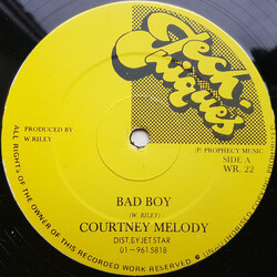 Courtney Melody / Daddy Lizard Bad Boy / A Fi Fly Out USED VINYL 12INCH 45 RPM
