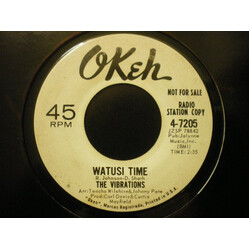 The Vibrations Watusi Time / Sloop Dance USED VINYL 7INCH 45 RPM SINGLE PROMO