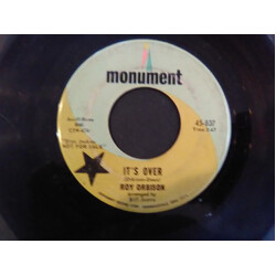 Roy Orbison It's Over USED VINYL 7INCH 45 RPM SINGLE PROMO