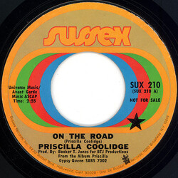 Priscilla Coolidge On The Road USED VINYL 7INCH 45 RPM PROMO