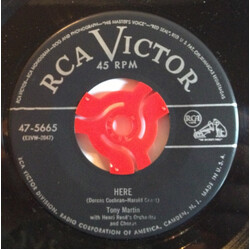 Tony Martin (3) Here USED VINYL 7INCH 45 RPM
