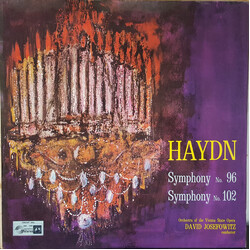 Joseph Haydn / Orchester Der Wiener Staatsoper / David Josefowitz Symphony No. 96, Symphony No. 102 Vinyl LP USED