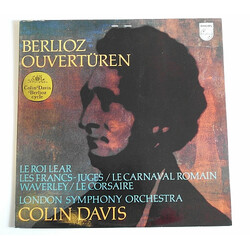 Hector Berlioz / The London Symphony Orchestra / Sir Colin Davis Ouvertüren Vinyl LP USED