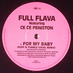 Full Flava / Ce Ce Peniston For My Baby USED VINYL 12INCH