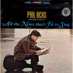 Phil Ochs All The News That's Fit To Sing Vinyl LP USED