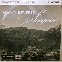 Alberto Semprini Piano Reverie USED VINYL 7INCH 45 RPM EP MONO
