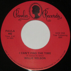 Willie Nelson I Can't Find The Time USED VINYL 7INCH 45 RPM