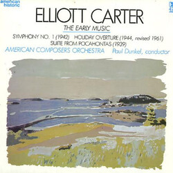 Elliott Carter / American Composers Orchestra / Paul Dunkel The Early Music Vinyl LP USED