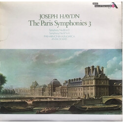 Joseph Haydn / Antal Dorati / Philharmonia Hungarica The Paris Symphonies 3 Vinyl LP USED