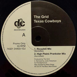 The Grid Texas Cowboys Vinyl 12" USED