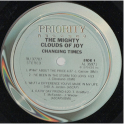 The Mighty Clouds Of Joy Changing Times Vinyl LP USED