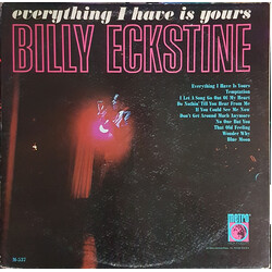 Billy Eckstine Everything I Have Is Yours Vinyl LP USED