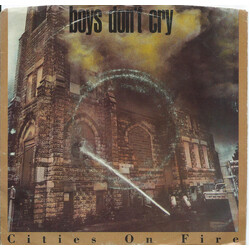 Boys Don't Cry Cities On Fire USED VINYL 7INCH SINGLE