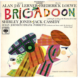 Shirley Jones (2) / Jack Cassidy / Susan Johnson (4) / Frank Porretta Brigadoon Vinyl LP USED