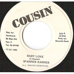 Spanner Banner Baby Love USED VINYL 7INCH 45 RPM