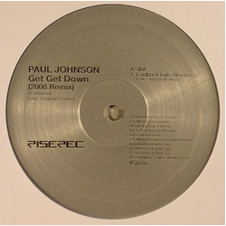 Paul Johnson Get Get Down (2008 Remix) Vinyl 12" USED