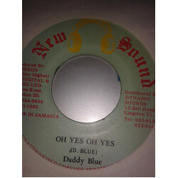 Daddy Blue Oh Yes Oh Yes USED VINYL 7INCH 45 RPM
