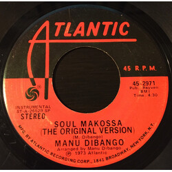 Manu Dibango Soul Makossa USED VINYL 7INCH 45 RPM SINGLE STEREO