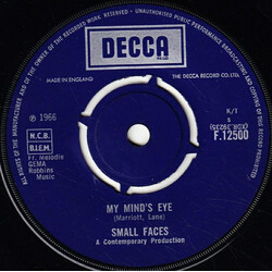 Small Faces My Mind's Eye USED VINYL 7INCH 45 RPM SINGLE