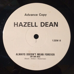 Hazell Dean Always Doesn't Mean Forever USED VINYL 12INCH 45 RPM