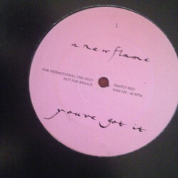 Simply Red A New Flame USED VINYL 12INCH PROMO SAMPLER