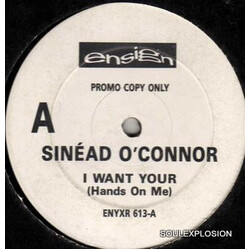 Sinéad O'Connor I Want Your (Hands On Me) USED VINYL 12INCH PROMO