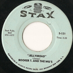 Booker T & The MG's Jellybread / Aw' Mercy USED VINYL 7INCH 45 RPM SINGLE