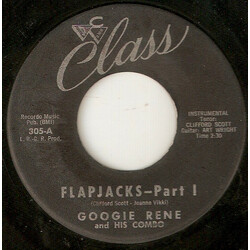 Googie Rene Combo Flapjacks Part I / Flapjacks Part II USED VINYL 7INCH 45 RPM SINGLE