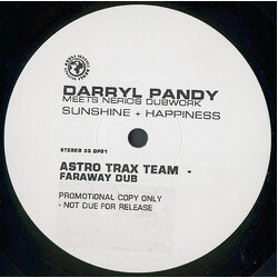 Darryl Pandy / Nerio's Dubwork Sunshine + Happiness USED VINYL 12INCH SINGLE SIDED PROMO 33 S RPM