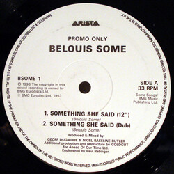 Belouis Some Something She Said Vinyl 12" USED