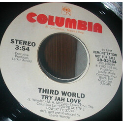 Third World Try Jah Love USED VINYL 7INCH 45 RPM PROMO