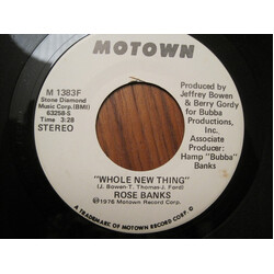Rose Banks Whole New Thing USED VINYL 7INCH 45 RPM PROMO