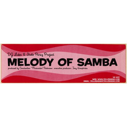 DJ Luka & Italo Perez Project Melody Of Samba USED VINYL 12INCH 33 S RPM